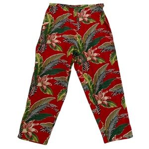 ILYSEHART LTD Women’s Tropical Print Pants Size 12